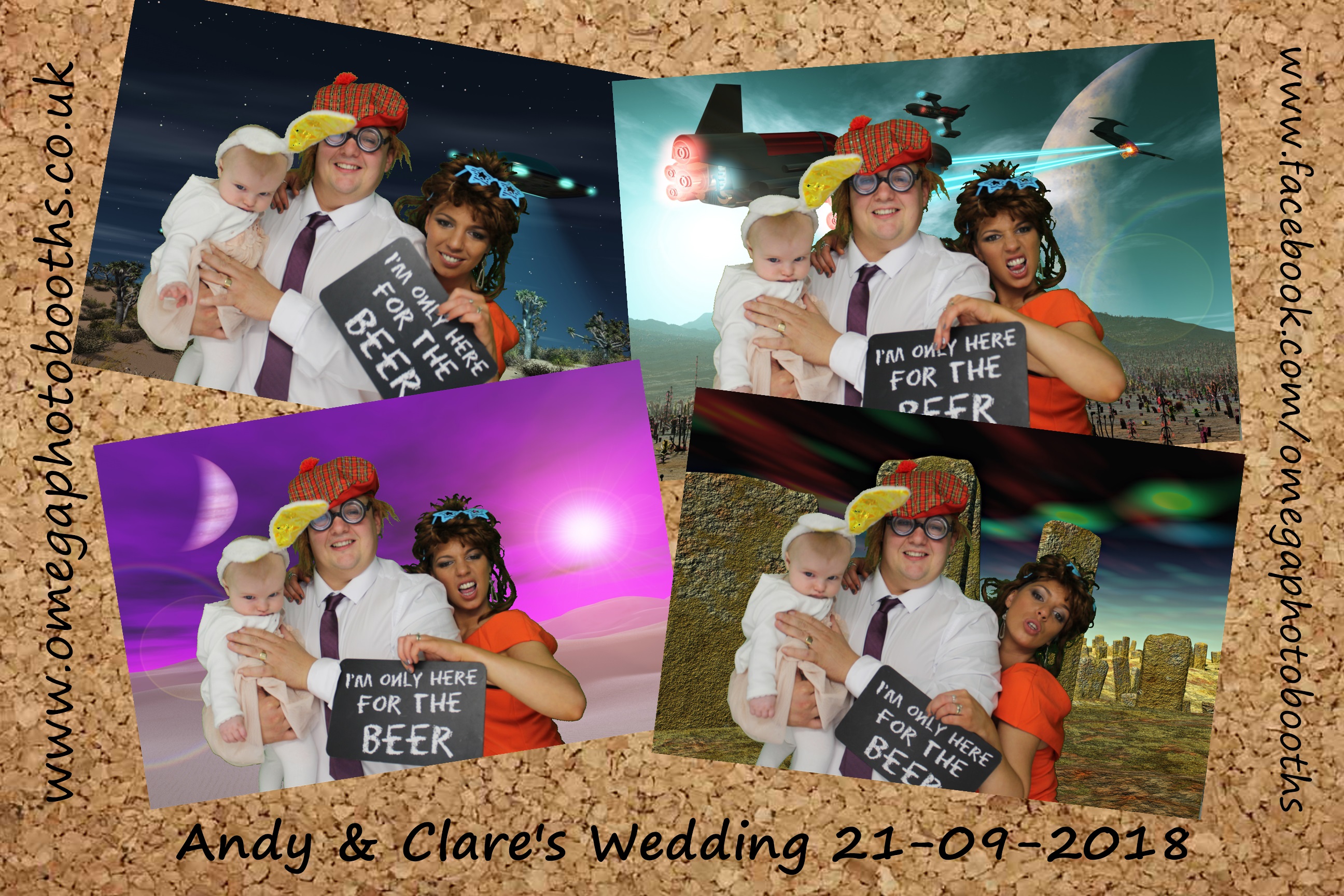 Andy and Clare wedding | View more photos from the event at gallery.omegaphotobooths.co.uk/u/Omega-Photobooths/Andy-and-Clare-wedding